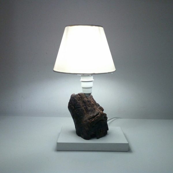 Lampada da tavolo in legno – Abatjour Mimì